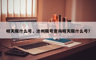 明天限什么号，沧州限号查询明天限什么号？