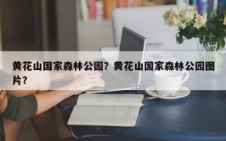 黄花山国家森林公园？黄花山国家森林公园图片？